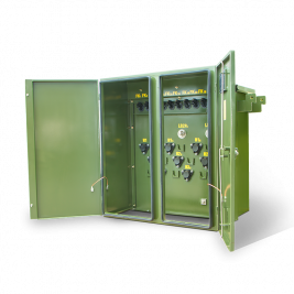 TX GAB. 500KVA 13200V 208/120V -4H-3F-E3