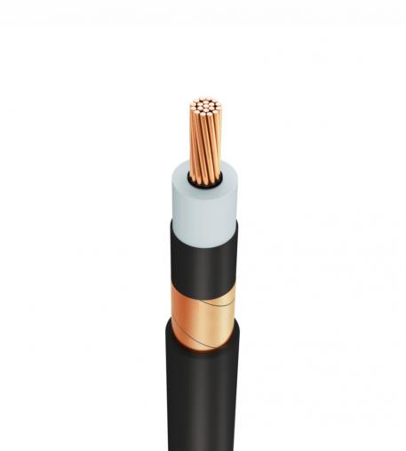 CABLE NEUTRO CONC.  100%, Cu #2 AWG 15kV